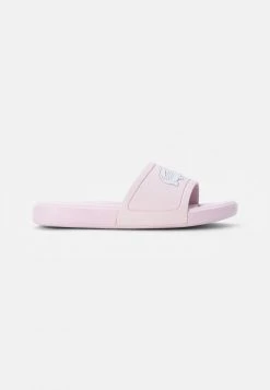 Pas Cher Lacoste Boutique 55 Acheter ✔️ Lacoste SLIDE - Mules - Light Pink White 🥰