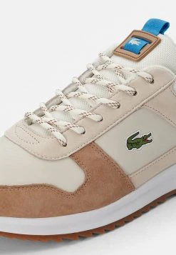 Vente flash 👍 Lacoste JOGGEUR - Baskets Basses - Off White/brown ✔️ -Pas Cher Lacoste Boutique a46e9a8a92f74db8a4095842267cd1b7