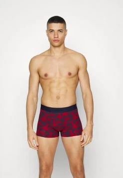 Coupon 😍 Lacoste 3 PACK - Shorty - Bordeaux/navy Blue 👍 -Pas Cher Lacoste Boutique a5d1bc56134b4fc1a3e0ea5b7e04c721