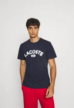 Coupon ⭐ Lacoste T-shirt Imprimé - Marine 👏