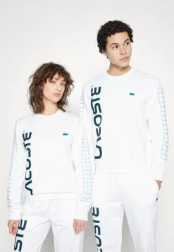 Tout neuf ⌛ Lacoste UNISEX EXCLUSIVE - Sweatshirt - White 😀