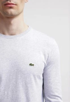 Acheter 🥰 Lacoste T-shirt à Manches Longues - Silver Chine 🤩 -Pas Cher Lacoste Boutique a7c99aa89ba642ec9c787692ce38c79c