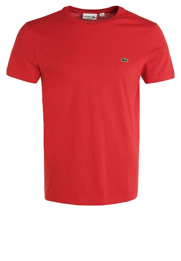 Le moins cher 🥰 Lacoste T-shirt Basique - Rouge ✔️ 6 Le moins cher 🥰 Lacoste T-shirt Basique - Rouge ✔️ – Image 6