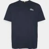 Le moins cher ❤️ Lacoste T-shirt Basique - Navy Blue 🔥