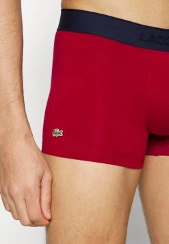 Coupon 😍 Lacoste 3 PACK - Shorty - Bordeaux/navy Blue 👍 -Pas Cher Lacoste Boutique aada31c7c962477cb481e03c89da5acb