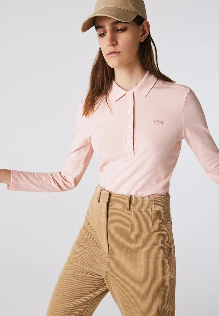 Bon marché ❤️ Lacoste Polo - Rose Pale 👍 1 Bon marché ❤️ Lacoste Polo - Rose Pale 👍