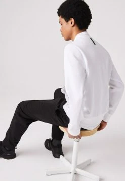 Grosses soldes 😉 Lacoste Sweatshirt - White 😀 -Pas Cher Lacoste Boutique abe5aa3d44234b4b995844a434315b49