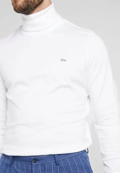 Top 10 😍 Lacoste T-shirt à Manches Longues - White 🔥 -Pas Cher Lacoste Boutique ae370becac9d4b97848ef900bd61b0a2