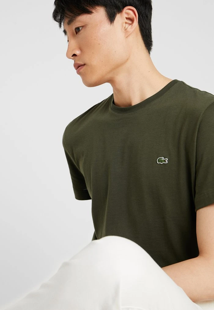 Bon marché ⭐ Lacoste T-shirt Basique - Baobab 🧨 6 Bon marché ⭐ Lacoste T-shirt Basique - Baobab 🧨 – Image 6