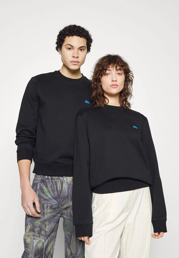 Top 10 💯 Lacoste EXCLUSIVE - Sweatshirt - Black 🤩 1 Top 10 💯 Lacoste EXCLUSIVE - Sweatshirt - Black 🤩