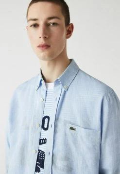 Budget ✔️ Lacoste Chemise - Bleu 🔔 8 Budget ✔️ Lacoste Chemise - Bleu 🔔 -Pas Cher Lacoste Boutique b16f8366910e454f8d0e6e67b54d9370
