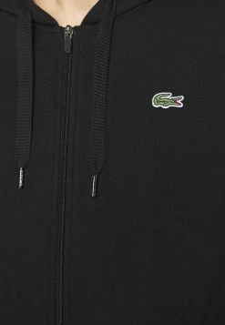 Bon marché 🤩 Lacoste PLUS - Sweat à Capuche Zippé - Black 🥰 -Pas Cher Lacoste Boutique b233c1434a8446d9aebe503e4e884789