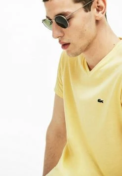 Grosses soldes ⌛ Lacoste T-shirt Basique - Jaune 🎉 7 Grosses soldes ⌛ Lacoste T-shirt Basique - Jaune 🎉 -Pas Cher Lacoste Boutique b54ed0958ef84e3baae9aaa3d50587d1