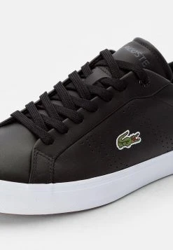 De gros ✨ Lacoste POWERCOURT - Baskets Basses - Blk/dk Gry ✨ -Pas Cher Lacoste Boutique b73d9ba7014f4acea70f19bb45dd1287