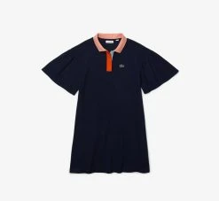 Offres 👏 Lacoste Robe De Jour - Bleu Marine / Blanc 🎁 7 Offres 👏 Lacoste Robe De Jour - Bleu Marine / Blanc 🎁 -Pas Cher Lacoste Boutique b82318aef2f04063b6b045bb8281f48a