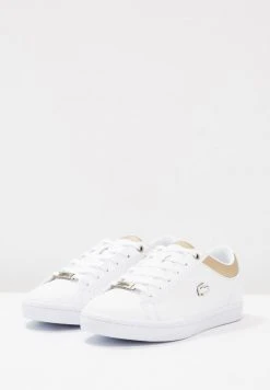 Promo ✨ Lacoste STRAIGHTSET CAW - Baskets Basses - White/gold 👏 -Pas Cher Lacoste Boutique b9cea145b31c42d6947f2246575b99b3