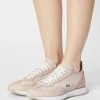 Nouveau ✨ Lacoste MATCH BREAK - Baskets Basses - Light Pink/off White 👏