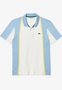 Meilleure vente 🥰 LACOSTE POLO MC - Polo - Blanc Bleu Clair ⌛ -Pas Cher Lacoste Boutique ba65c7d13349423d87ef7868457269d7