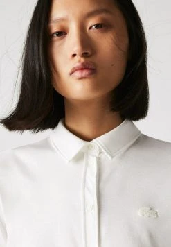 Nouveau 😀 Lacoste Chemisier - Blanc ❤️ -Pas Cher Lacoste Boutique bc247cff429648f9a1e800b8f5cb3f09