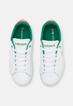 Bon marché 🌟 Lacoste CARNABY EVO - Baskets Basses - White/green 🤩 -Pas Cher Lacoste Boutique bcb84c30519b42cfab8dbbf84a6688f4