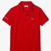 Bon marché ✔️ Lacoste Polo - Rouge 🛒