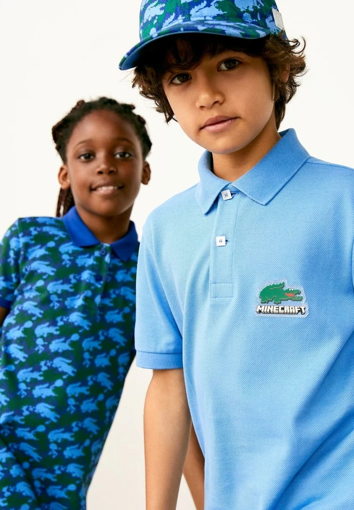 Meilleure affaire 😀 Lacoste MINECRAFT KINDER - Polo - Bleu ⭐ 3 Meilleure affaire 😀 Lacoste MINECRAFT KINDER - Polo - Bleu ⭐ – Image 3