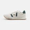 Grosses soldes ⭐ Lacoste PARTNER RETRO - Baskets Basses - White/ Dark Green ✨