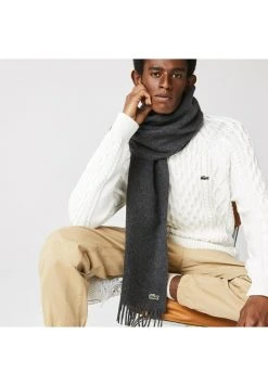 Nouveau 🎉 Lacoste Écharpe - Gris 🛒