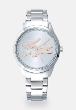 Remise ✨ Lacoste LADYCROC - Montre - Silver-coloured ⭐
