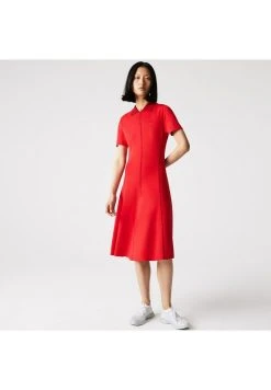 Les meilleures critiques de ⌛ Lacoste Robe Chemise - Rouge Rouge ⭐