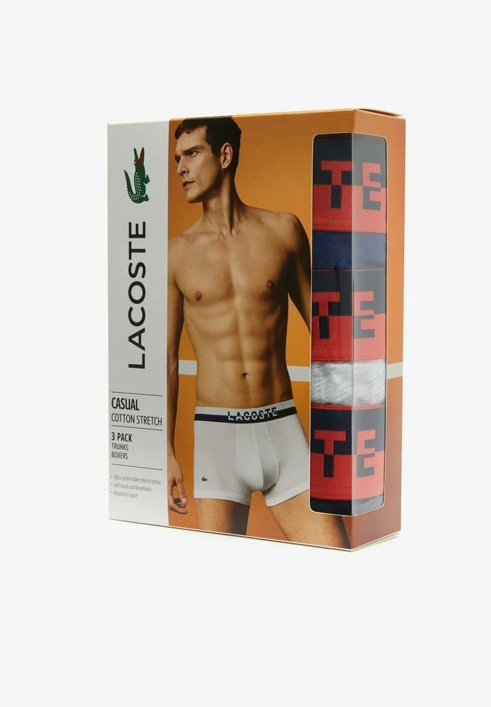 Acheter 🔥 Lacoste 3 PACK - Shorty - Bleu Marine /gris Chine/rouge ✔️ 6 Acheter 🔥 Lacoste 3 PACK - Shorty - Bleu Marine /gris Chine/rouge ✔️ – Image 6