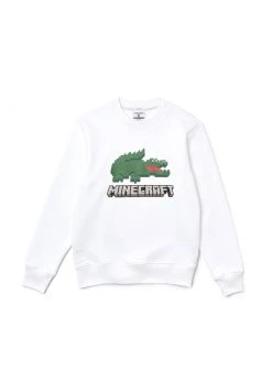 De gros 🤩 Lacoste MINECRAFT - Sweatshirt - Blanc 🤩 -Pas Cher Lacoste Boutique c97f629e82524470ae99a2b0f5411a72