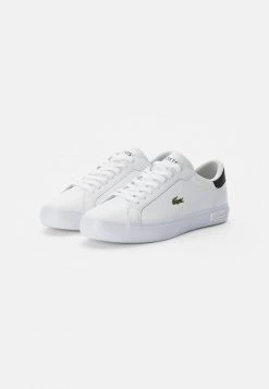Le moins cher ⌛ Lacoste POWERCOURT - Baskets Basses - White/black 🔥 -Pas Cher Lacoste Boutique cb9a020296364ef99d5ac9eab04392f8