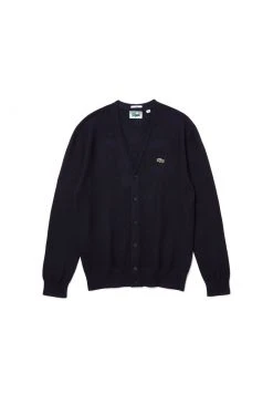 Sortie 🎁 Lacoste Gilet - Bleu Marine 🎉