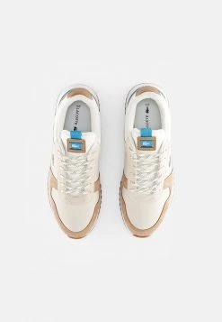 Vente flash 👍 Lacoste JOGGEUR - Baskets Basses - Off White/brown ✔️ -Pas Cher Lacoste Boutique ce977547f3854c99be988a9d6316a8a4