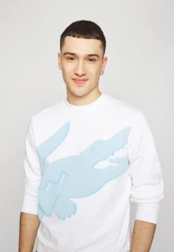 Sortie 😉 Lacoste Sweatshirt - White ❤️ -Pas Cher Lacoste Boutique d04542cfeeb74b51bc6f74d300799f1e