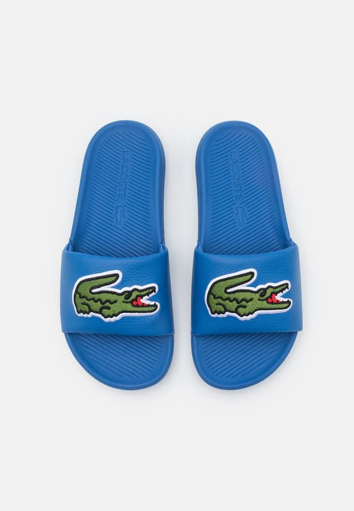 Vente flash ⭐ Lacoste CROCO SLIDE - Mules - Blue/green ✔️ 4 Vente flash ⭐ Lacoste CROCO SLIDE - Mules - Blue/green ✔️ – Image 4