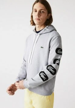 Meilleur prix 🥰 Lacoste Sweat à Capuche - Gris Chine ❤️