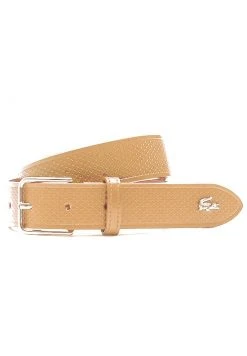 Vente flash 🔥 Lacoste PIQUÉ AVEC CROCO - Ceinture - Brown 😍