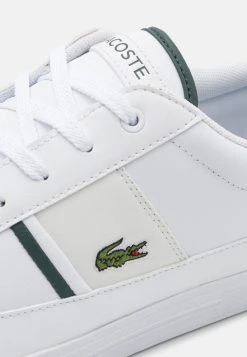 Remise 🎉 Lacoste EUROPA - Baskets Basses - White/dark Green 🤩 -Pas Cher Lacoste Boutique d21a1f250de24aa5a39b590402dc190e
