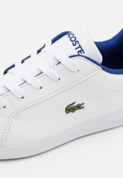 Meilleur prix 🎁 Lacoste GRADUATE - Baskets Basses - White/blue 🥰 -Pas Cher Lacoste Boutique d26cc28e404a4ad0a833afebe14ef6f5