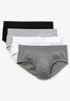 Offres ❤️ Lacoste 4 PACK - Slip - Noir / Gris Chine / Gris Chine / Blanc 😍 -Pas Cher Lacoste Boutique d4dc22c0906546cb8884a2f727b61f17