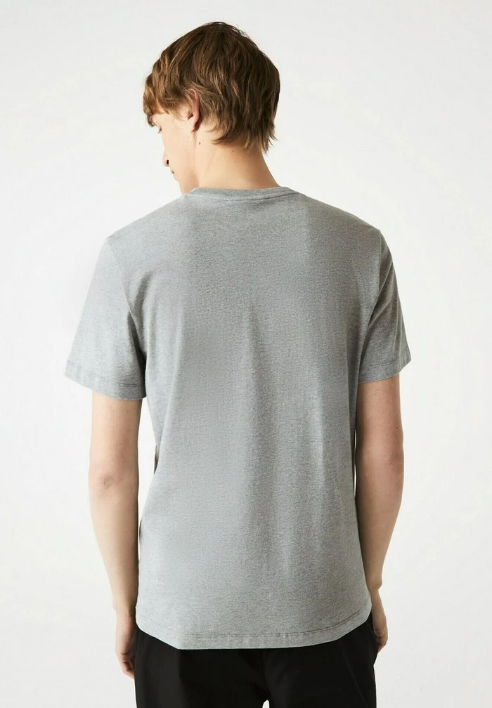 Bon marché 🧨 Lacoste T-shirt Imprimé - Gris Chine ✨ 2 Bon marché 🧨 Lacoste T-shirt Imprimé - Gris Chine ✨ – Image 2