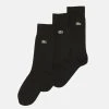 Budget ✨ Lacoste 3 PACK - Chaussettes - Noir/vert 🛒