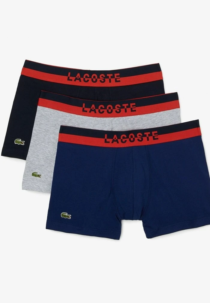 Acheter 🔥 Lacoste 3 PACK - Shorty - Bleu Marine /gris Chine/rouge ✔️ 5 Acheter 🔥 Lacoste 3 PACK - Shorty - Bleu Marine /gris Chine/rouge ✔️ – Image 5