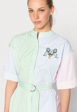Meilleur prix 😍 Lacoste Robe Chemise - Multico 🔥 -Pas Cher Lacoste Boutique d59db6d3e9024e81b62ce1df8f63a0bd