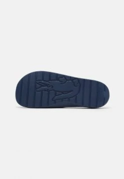 Meilleur prix 💯 Lacoste CROCO - Sandales De Bain - Navy/white ⌛ -Pas Cher Lacoste Boutique d64eafdd264e47409bb32012b17270e3