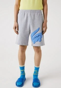 Budget ⭐ Lacoste Short - Gris Chine 💯