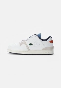 Grosses soldes ❤️ Lacoste COURT CAGE - Baskets Basses - Wht/blu ❤️
