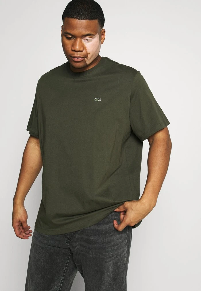 Acheter ⌛ Lacoste T-shirt Basique - Khaki ❤️ 4 Acheter ⌛ Lacoste T-shirt Basique - Khaki ❤️ – Image 4